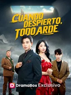 Cuando despierto, todo arde — póster