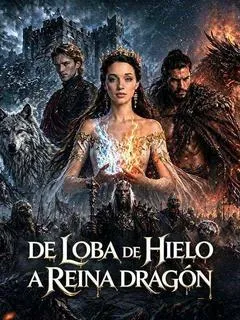 De loba de hielo a reina dragón — póster