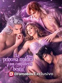 La princesa maldita y sus compañeros bestia — póster
