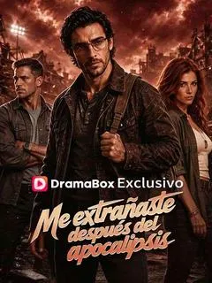 Me extrañaste después del apocalipsis — póster