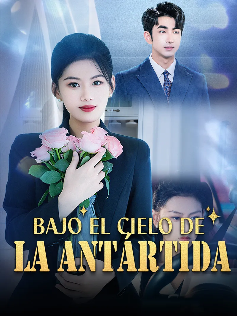 Bajo el cielo de la Antártida — póster