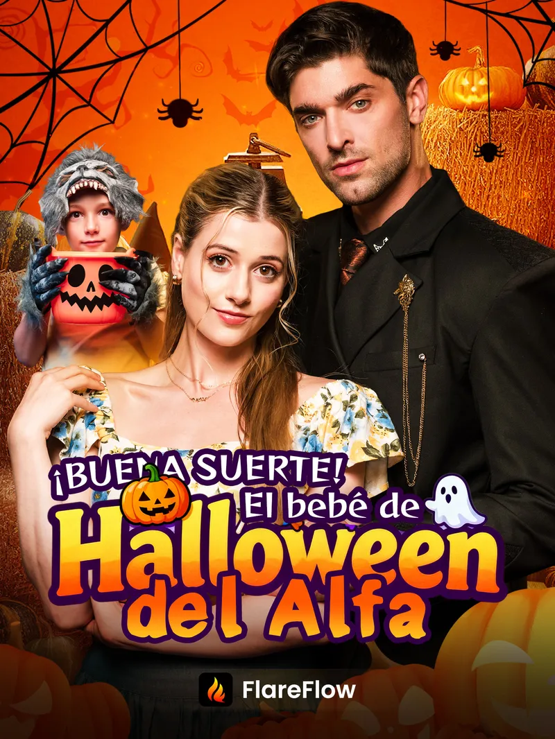 ¡Buena Suerte! El bebé de Halloween del Alfa — póster