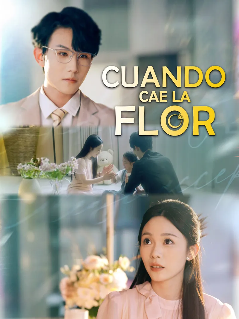 Cuando cae la flor — póster