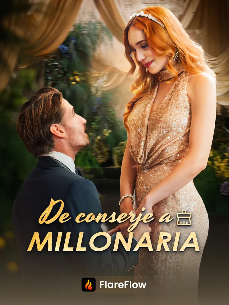 De conserje a millonaria [Doblado] — póster
