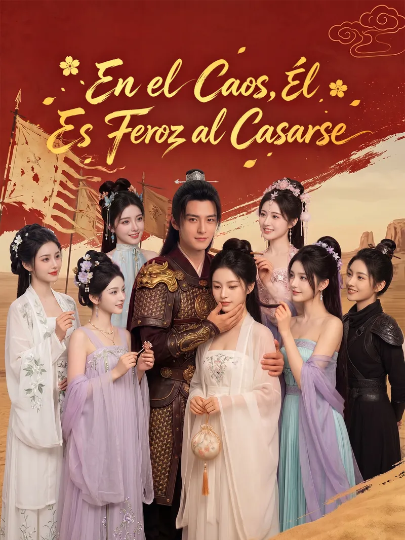 En el Caos, Él Es Feroz al Casarse — póster