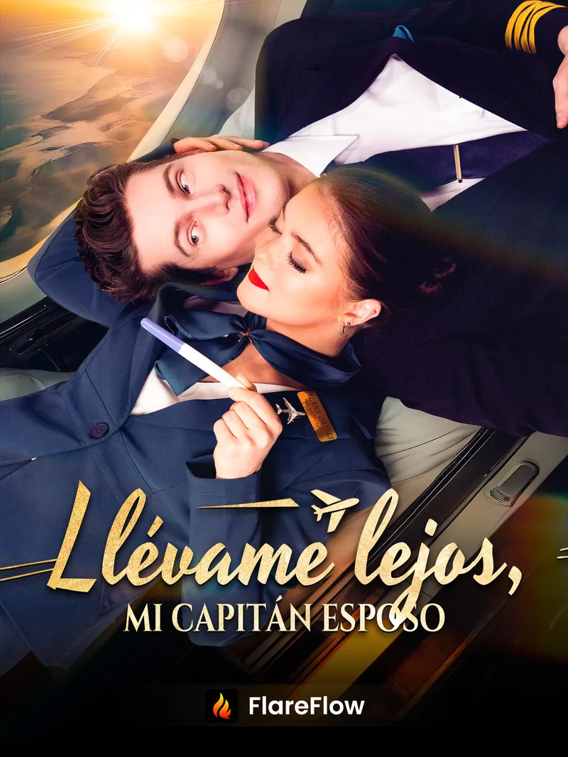 Llévame lejos, mi capitán esposo — póster