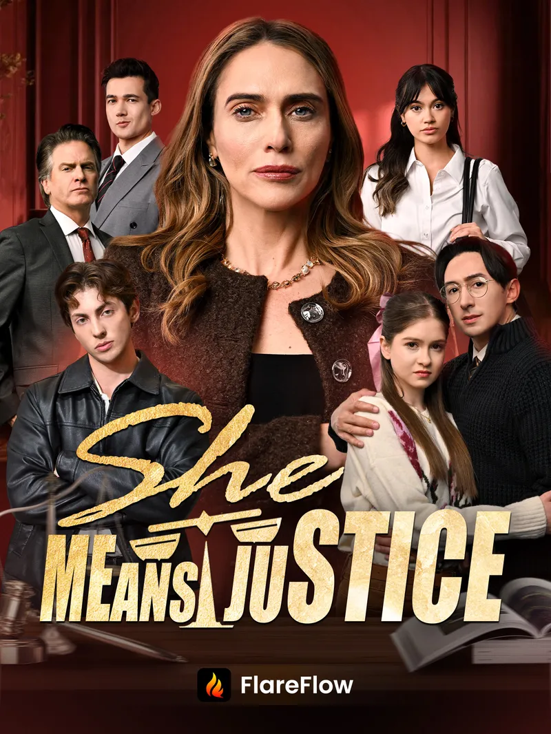 She Means Justice — poster