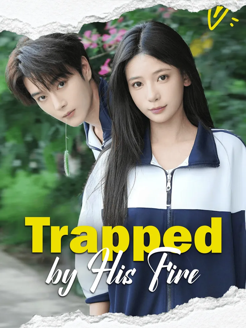 Trapped by His Fire — poster