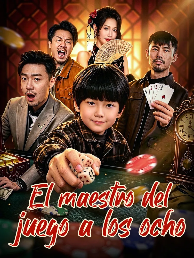 El maestro del juego a los ocho — póster