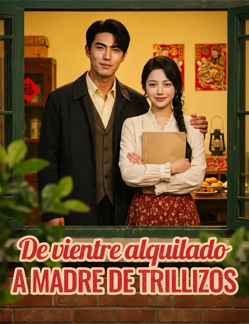 De vientre alquilado a madre de trillizos — póster