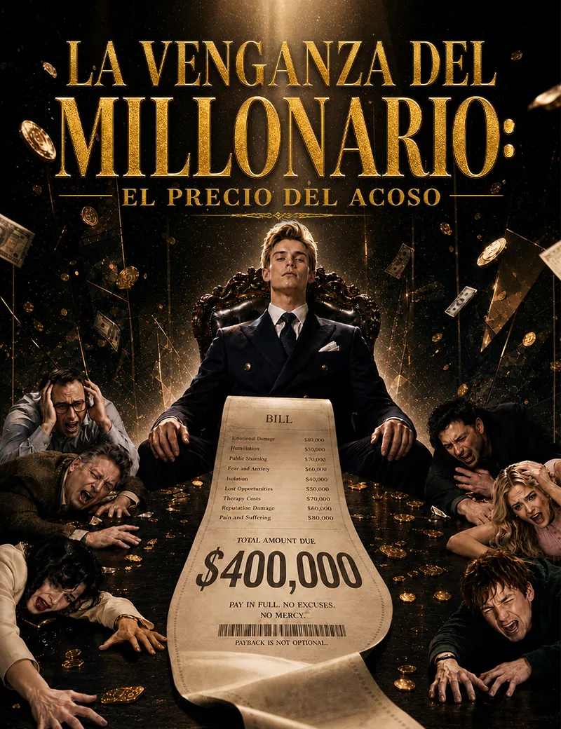 La venganza del millonario: el precio del acoso — póster