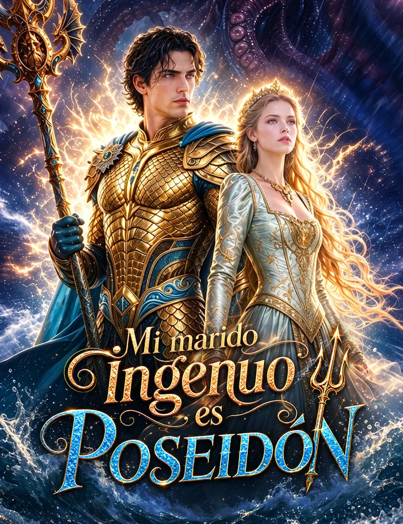 Mi marido ingenuo es Poseidón — póster