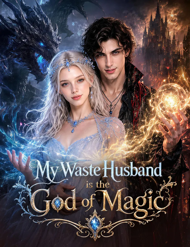 My Waste Husband is the God of Magic — poster