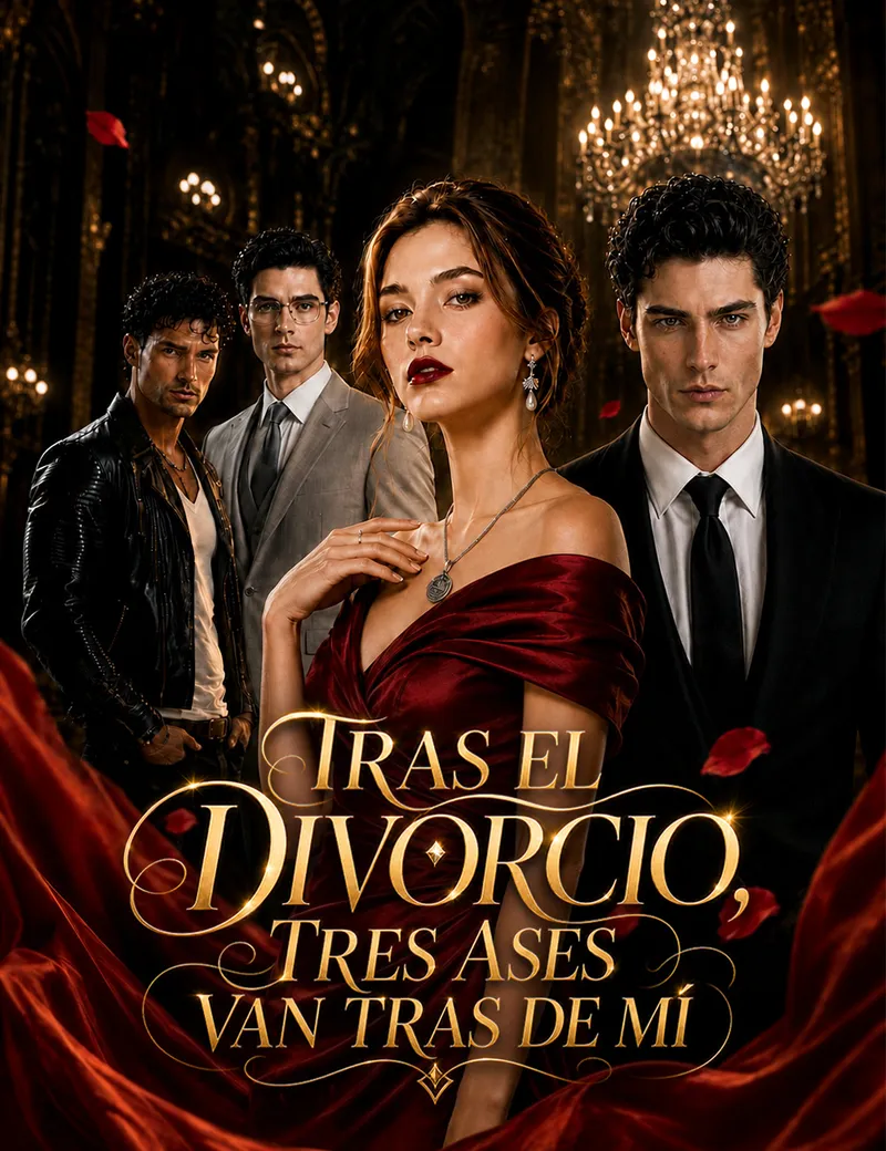 Tras el divorcio, tres ases van tras de mí — póster
