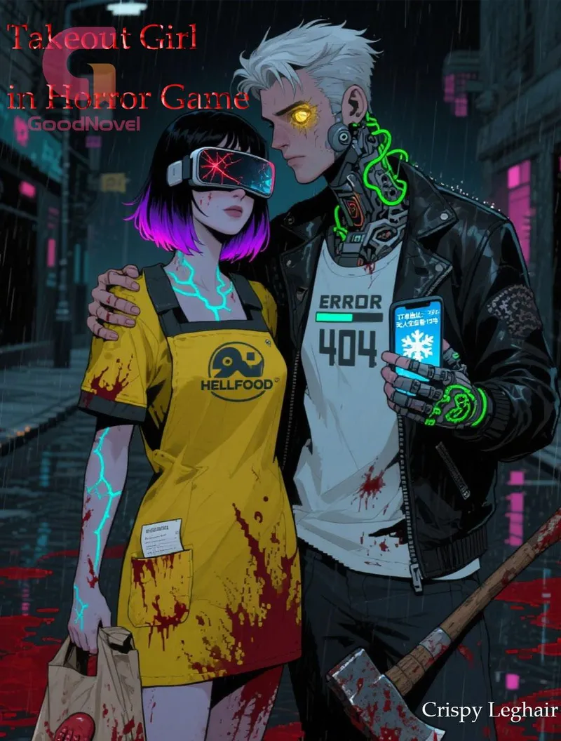 Takeout Girl in Horror Game