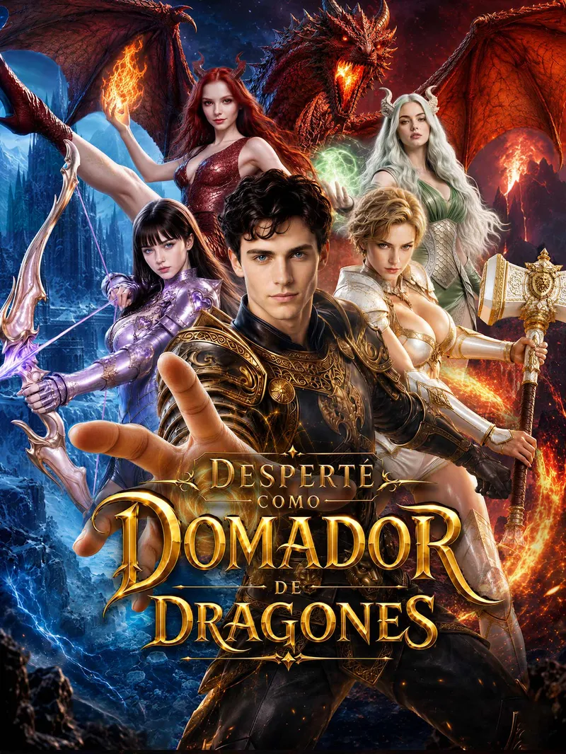 Desperté como domador de dragones — póster