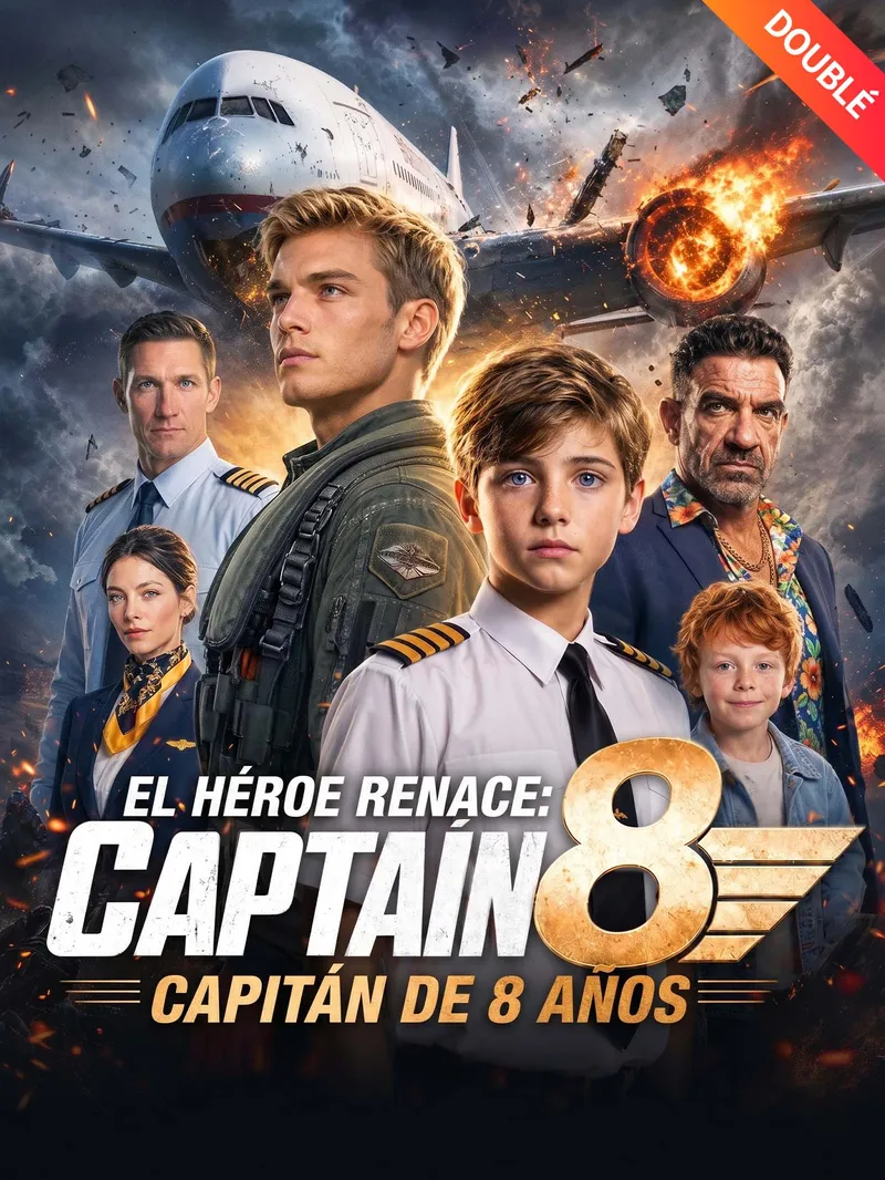 [Doblado]El héroe renace: Capitán de 8 años — póster