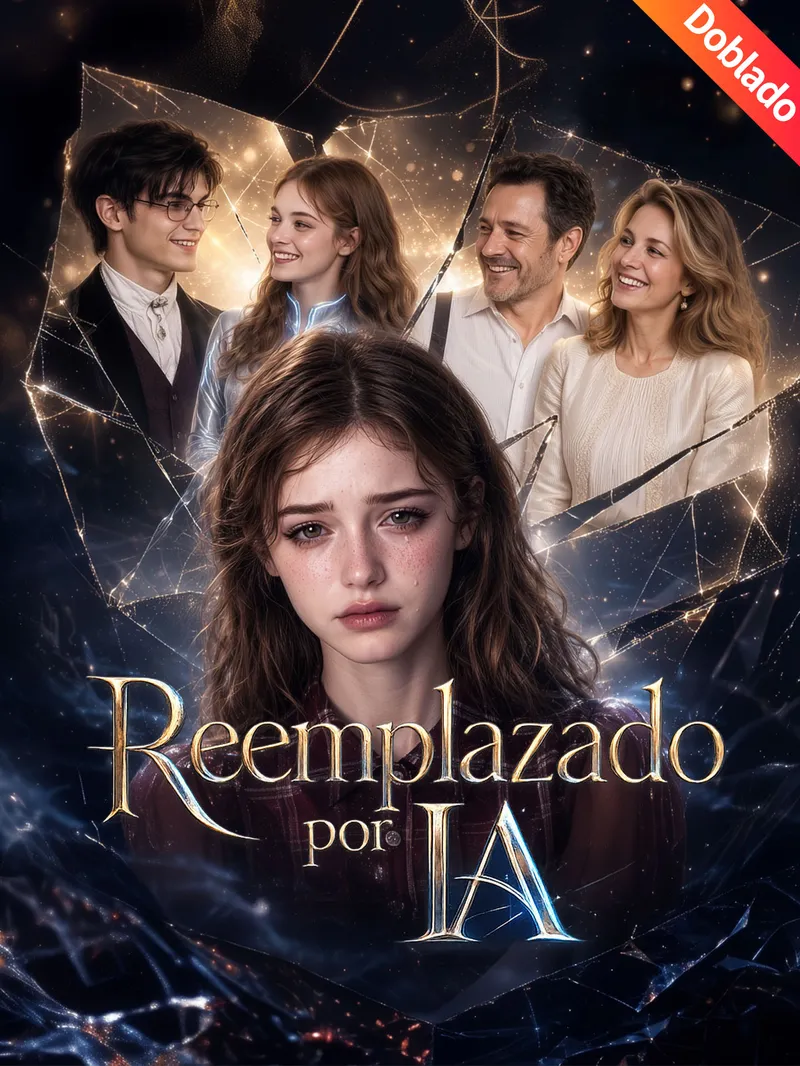 [Doblado]Reemplazado por IA — póster