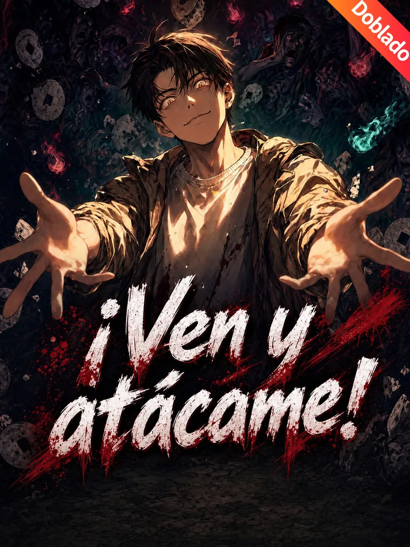 [Doblado]¡Ven y atácame! — póster