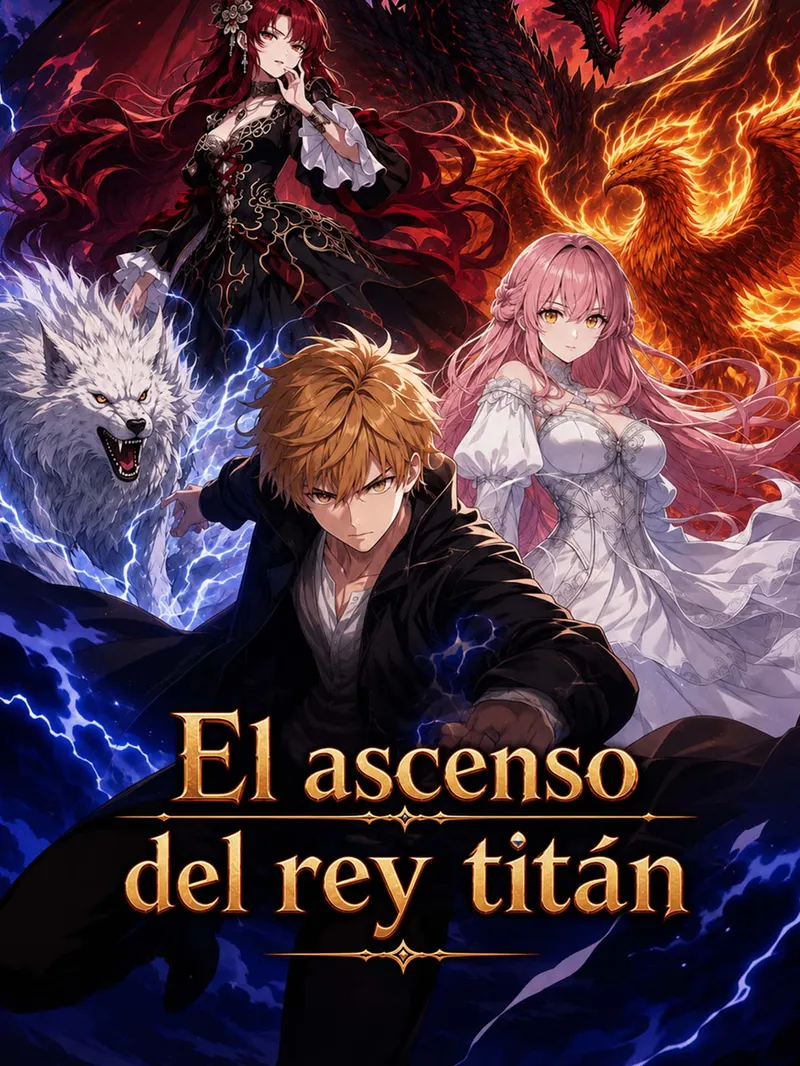 El ascenso del rey titán — póster