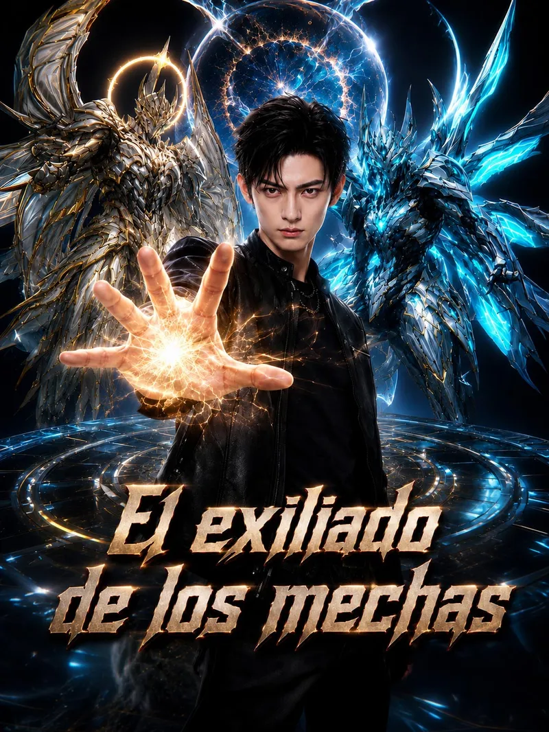 El exiliado de los mechas — póster