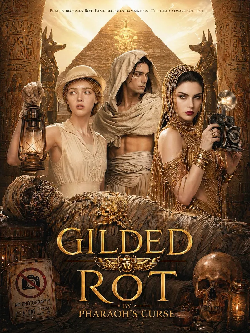 Gilded Rot by Pharaoh's Curse — poster