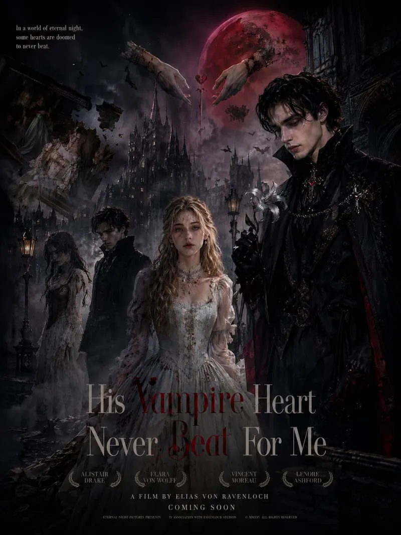 His Vampire Heart Never Beat For Me — poster
