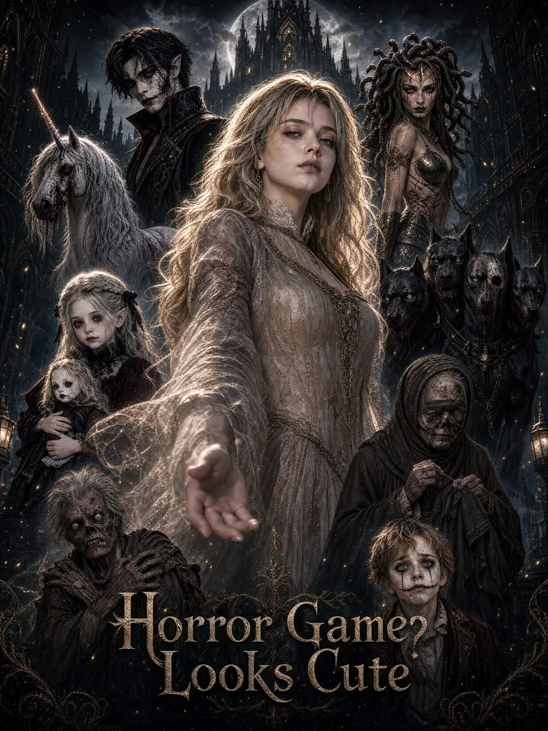 Horror Game? Looks Cute — poster