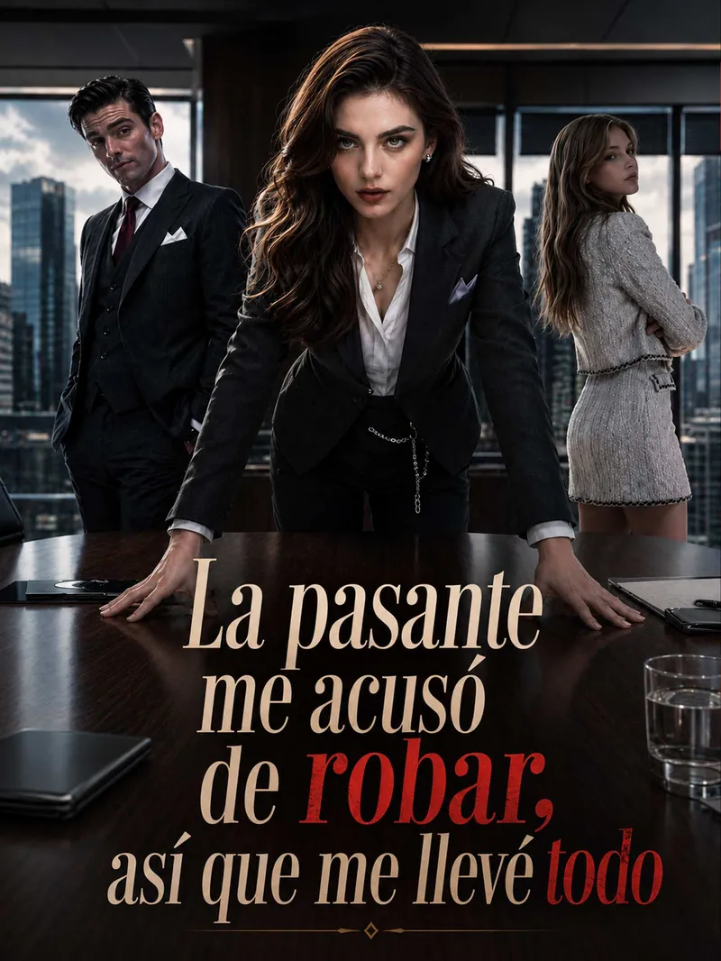 La pasante me acusó de robar, así que me llevé todo — póster