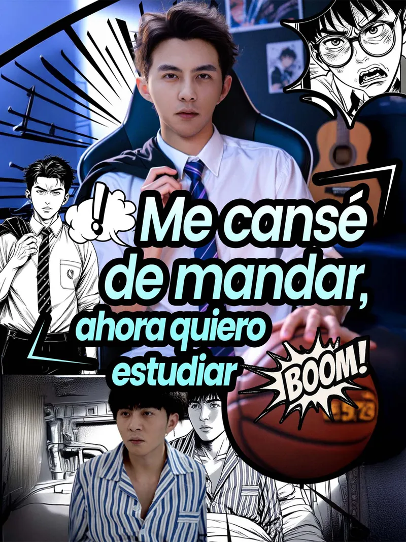Me cansé de mandar, ahora quiero estudiar