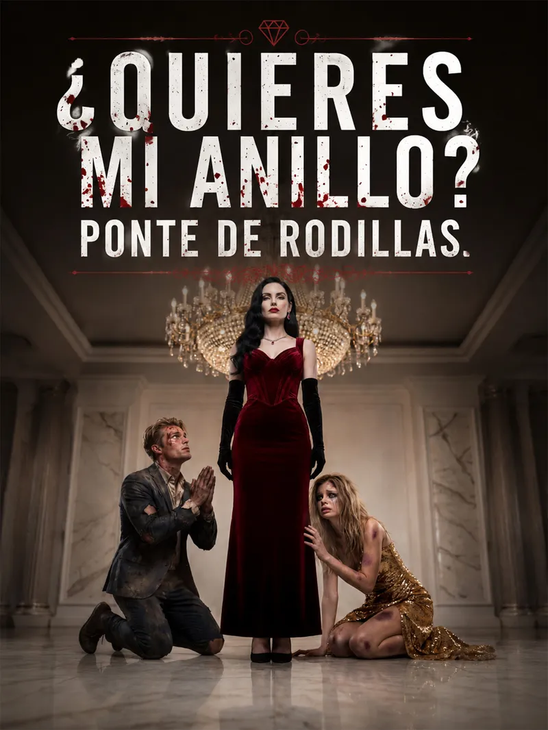 ¿Quieres mi anillo? Ponte de rodillas — póster