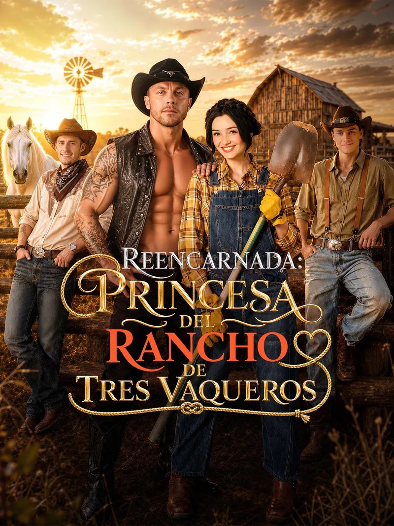Reencarnada: Princesa del Rancho de Tres Vaqueros — póster