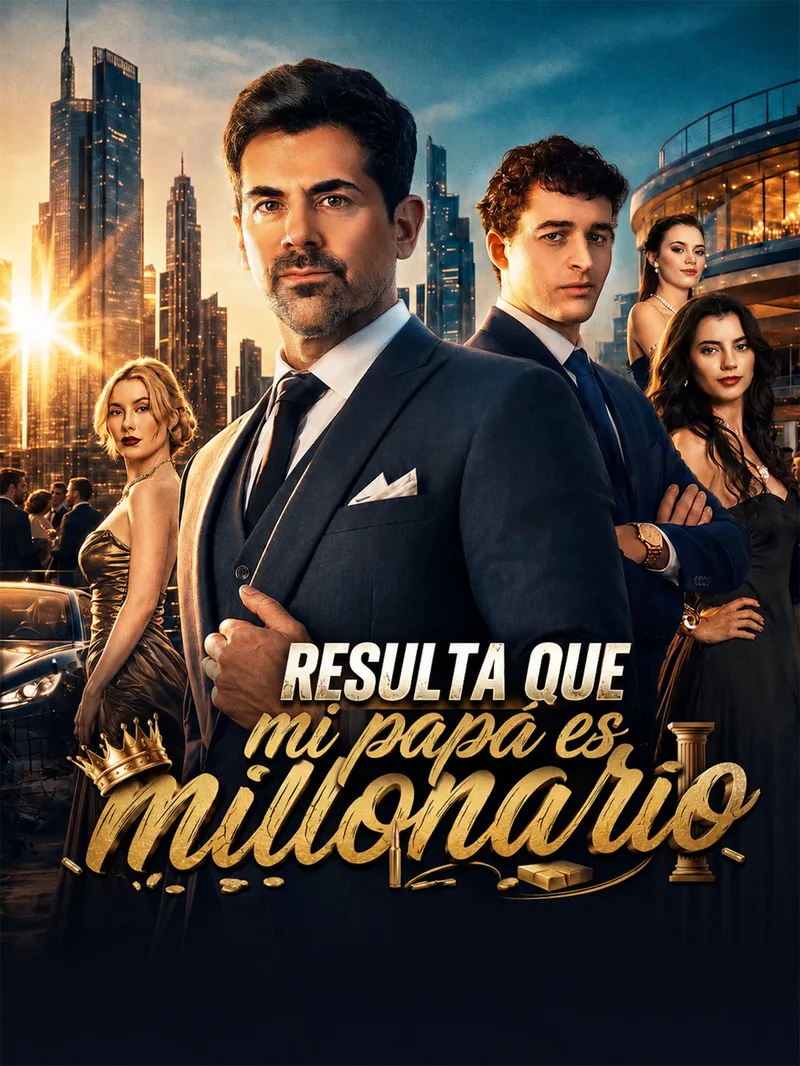 Resulta que mi papá es millonario — póster
