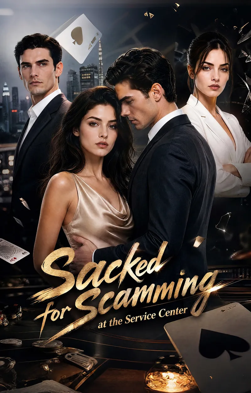 Sacked for Scamming at the Service Center — poster