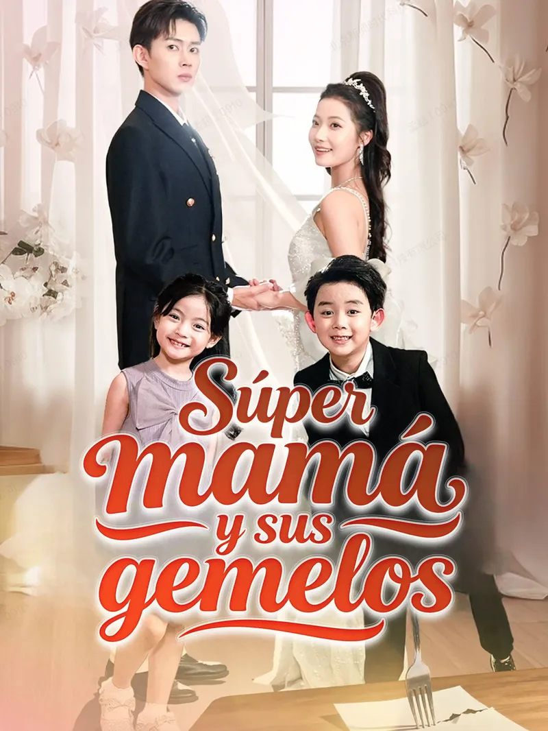 Súper mamá y sus gemelos