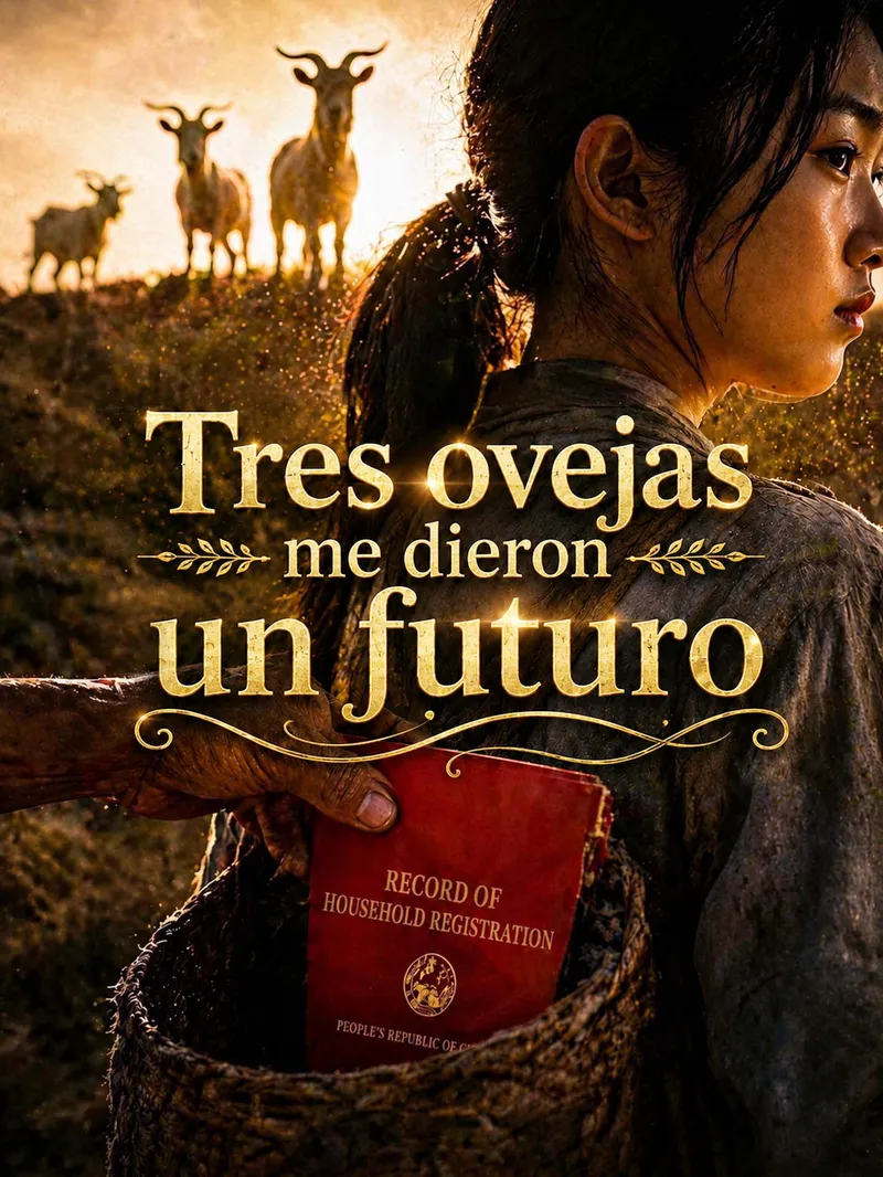 Tres ovejas me dieron un futuro — póster