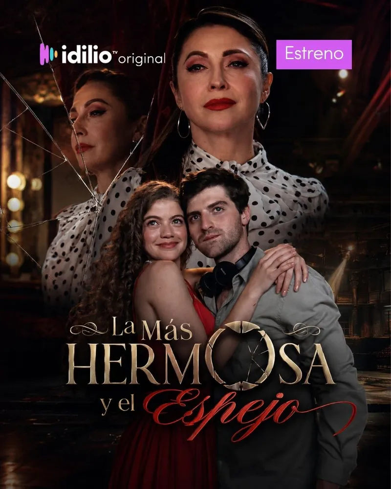 La Más Hermosa y el Espejo — póster