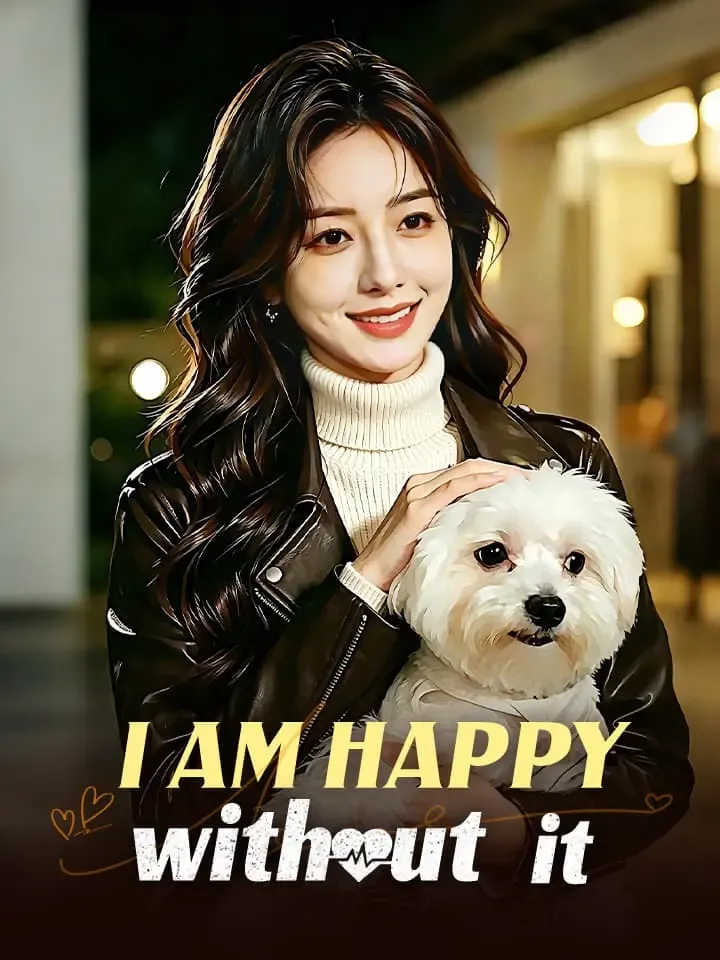 I am happy without it — poster