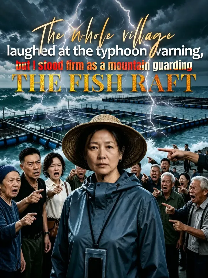 The whole village laughed at the typhoon warning, but I stood firm as a mountain guarding the fish raft — poster