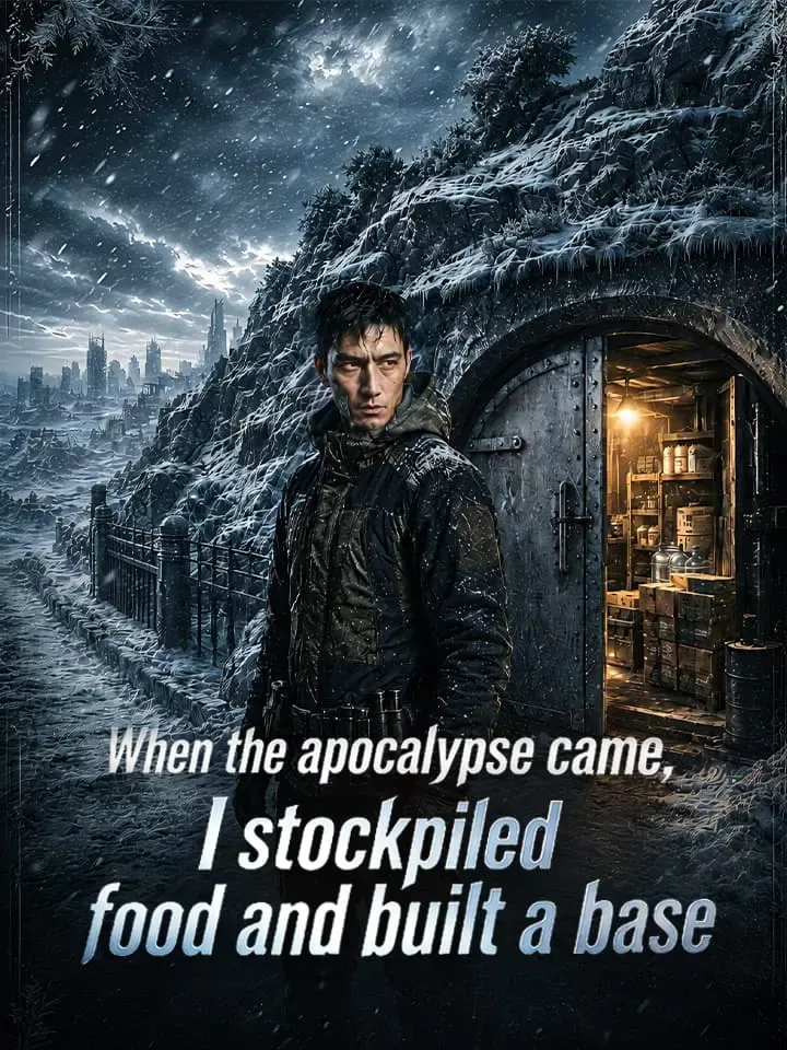 When the apocalypse came, I stockpiled food and built a base — poster