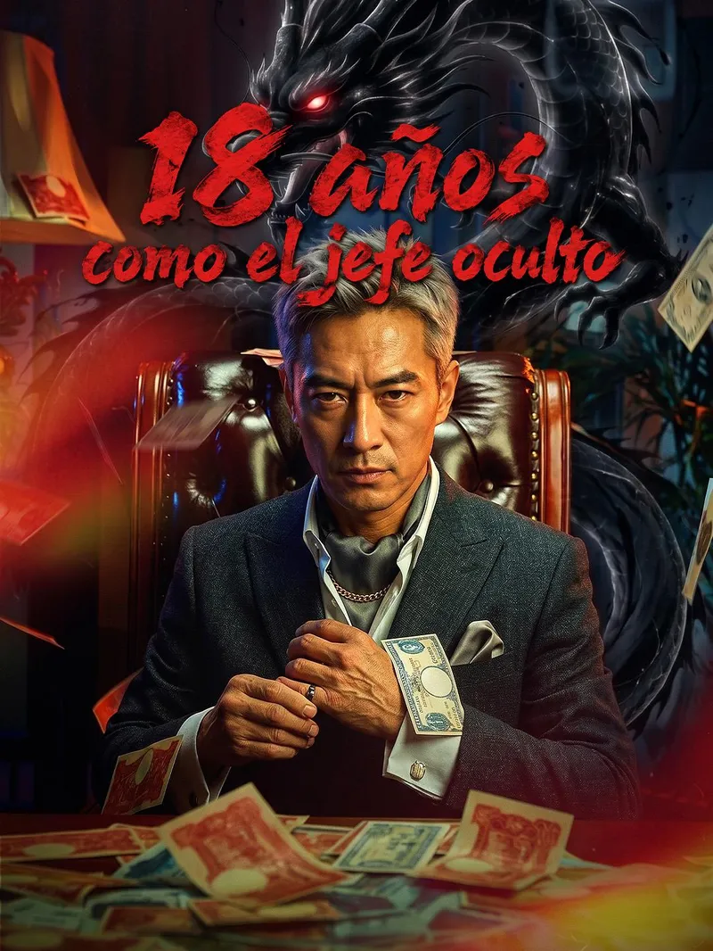 18 años como el jefe oculto — póster