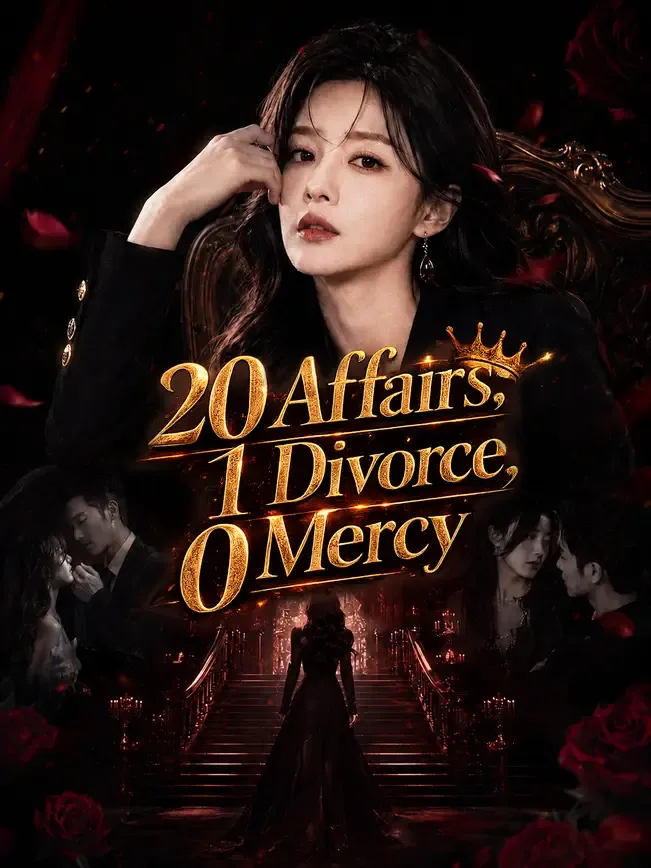20 Affairs, 1 Divorce, 0 Mercy — poster