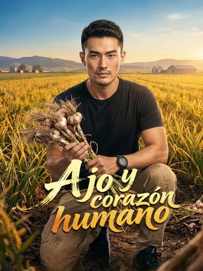 Ajo y corazón humano — póster