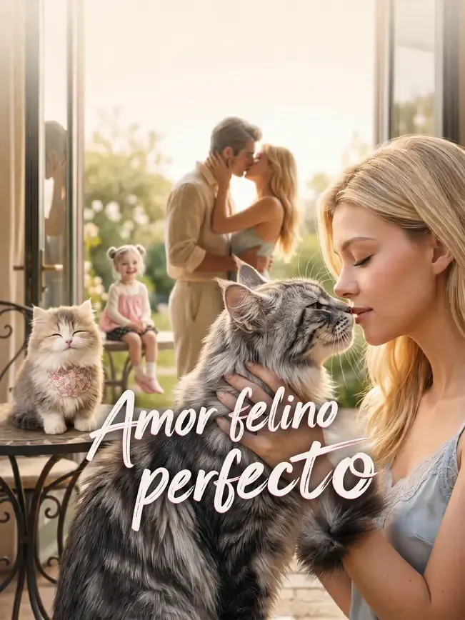 Amor felino perfecto — póster