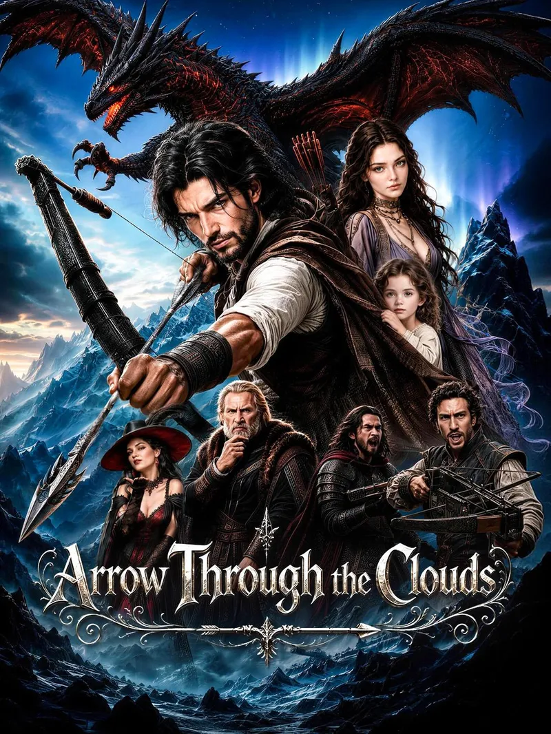 Arrow Through the Clouds — poster