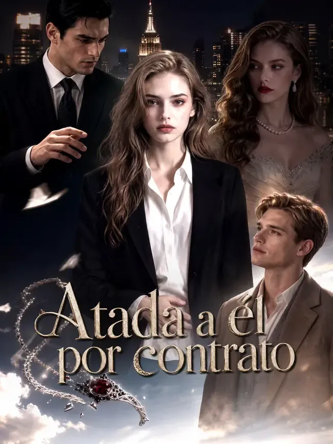Atada a él por contrato — póster