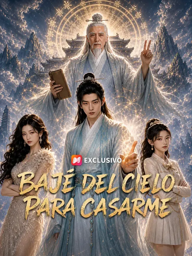 Bajé del cielo para casarme — póster