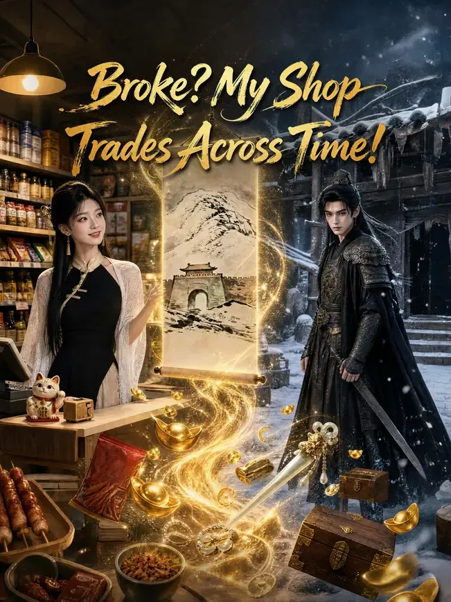 Broke? My Shop Trades Across Time! — poster