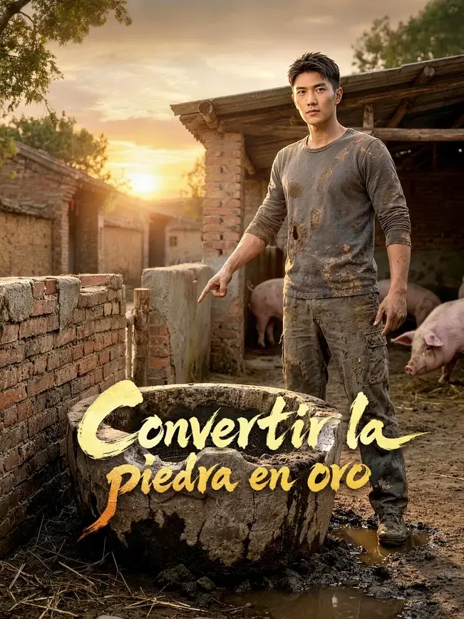 Convertir la piedra en oro — póster