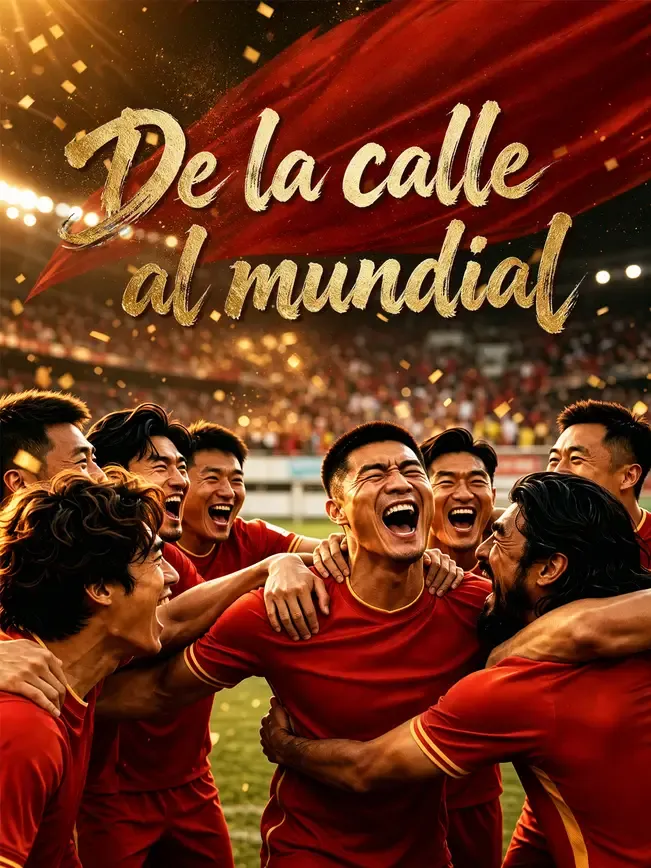 De la calle al mundial — póster